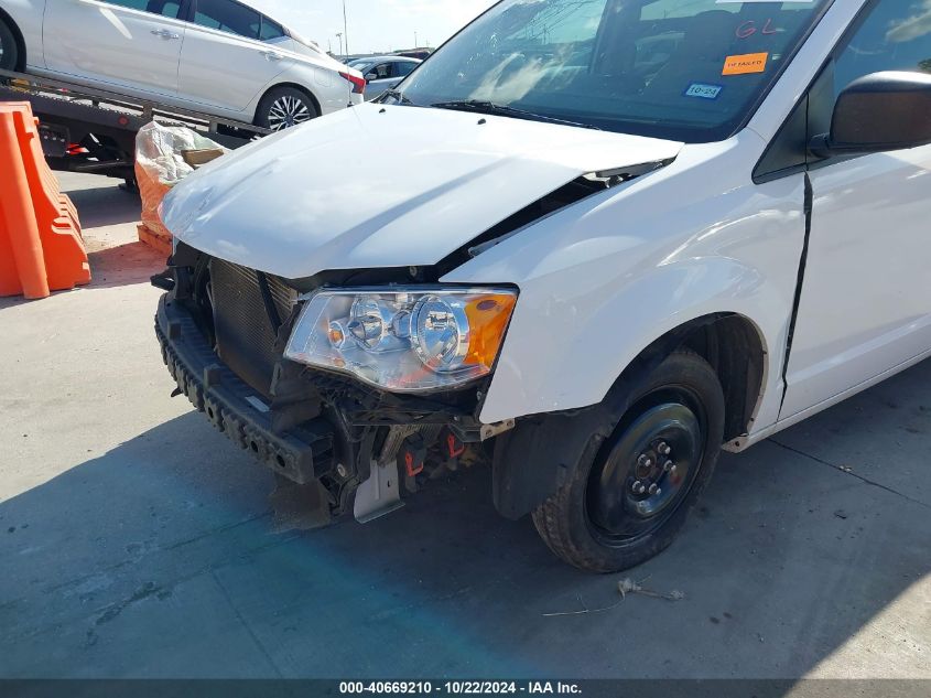 2018 Dodge Grand Caravan Se VIN: 2C4RDGBG4JR276638 Lot: 40669210