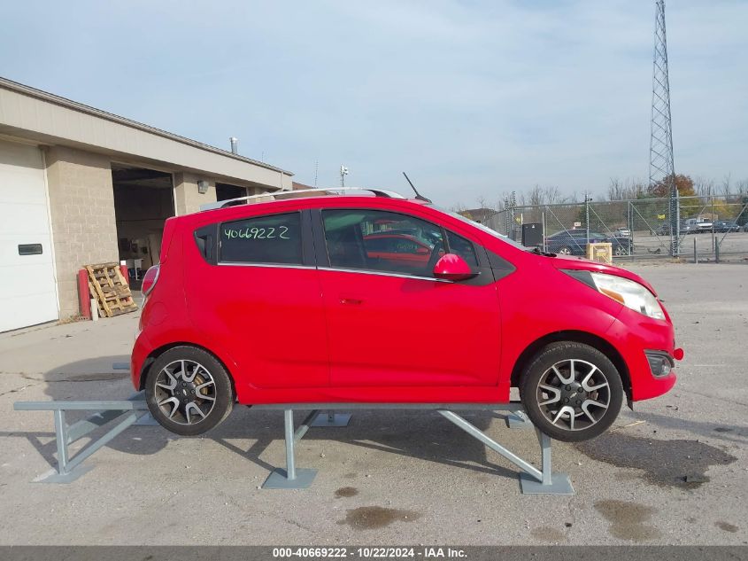2013 CHEVROLET SPARK VIN: KL8CF6S90DC502580
