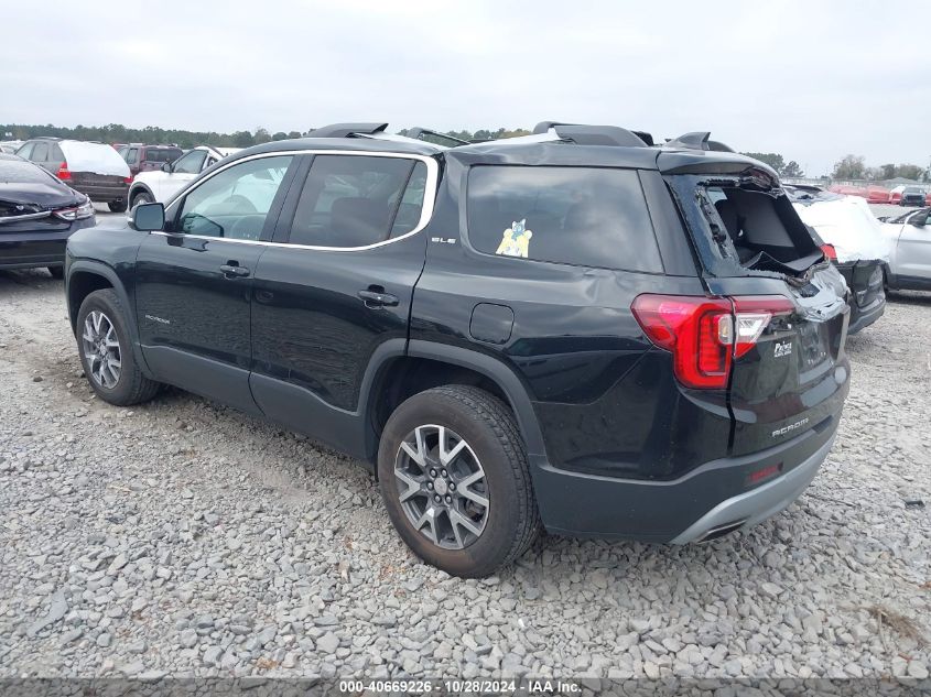 VIN 1GKKNKL49PZ106932 2023 GMC Acadia, Fwd Sle no.3