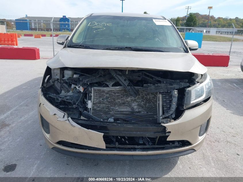 2017 KIA SEDONA LX - KNDMB5C11H6228417