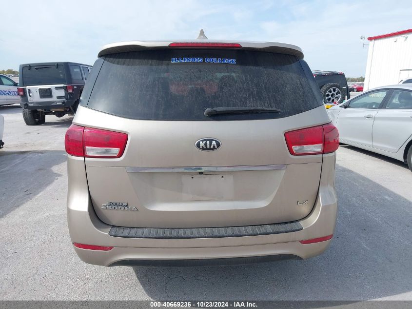 2017 Kia Sedona Lx VIN: KNDMB5C11H6228417 Lot: 40669236