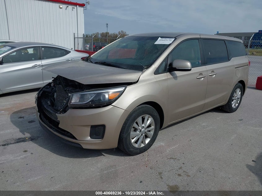 2017 KIA SEDONA LX - KNDMB5C11H6228417