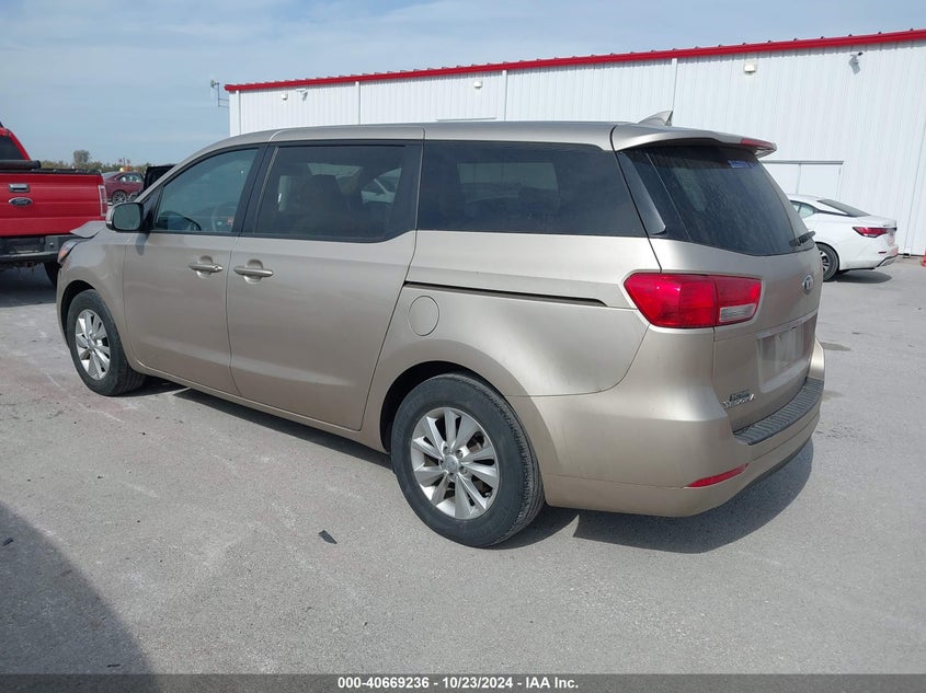 2017 KIA SEDONA LX - KNDMB5C11H6228417