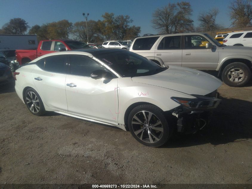 2016 Nissan Maxima 3.5 Platinum VIN: 1N4AA6AP0GC389401 Lot: 40669273