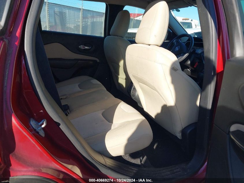 2016 Jeep Cherokee Sport VIN: 1C4PJLAB4GW126298 Lot: 40669274