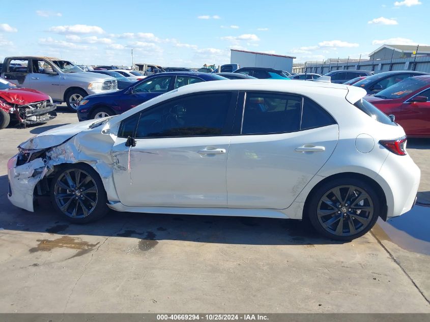 2023 Toyota Corolla Xse VIN: JTNC4MBE9P3200848 Lot: 40669294