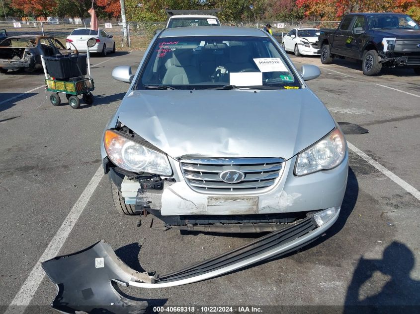 2010 Hyundai Elantra Gls VIN: KMHDU4AD2AU991013 Lot: 40669318