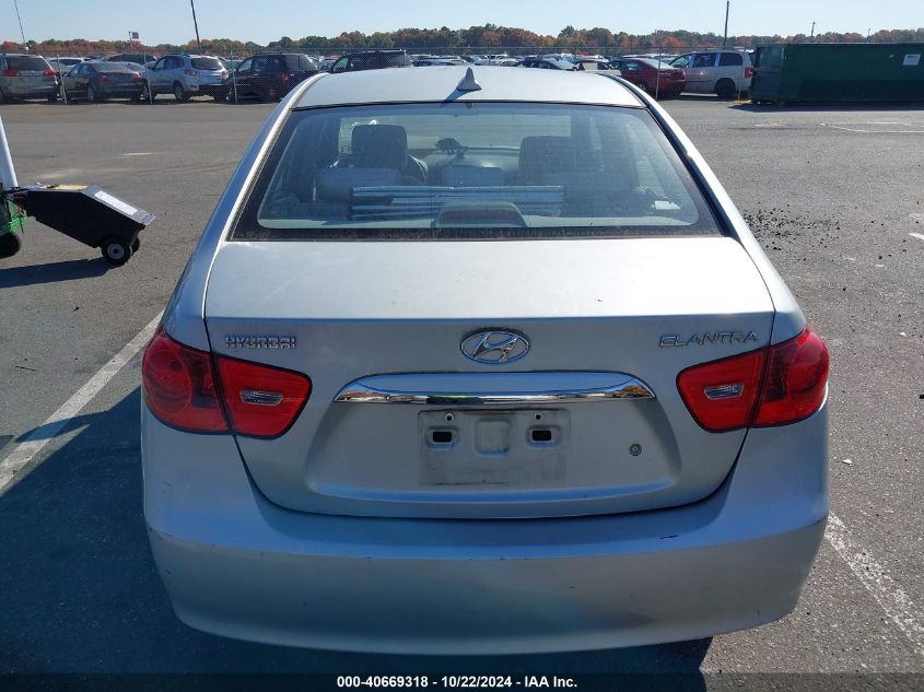 2010 Hyundai Elantra Gls VIN: KMHDU4AD2AU991013 Lot: 40669318