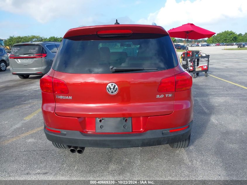 2014 Volkswagen Tiguan Sel VIN: WVGAV3AX4EW078655 Lot: 40669330