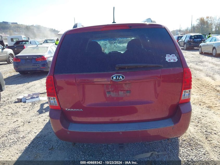 2012 Kia Sedona Lx VIN: KNDMG4C79C6415963 Lot: 40669342