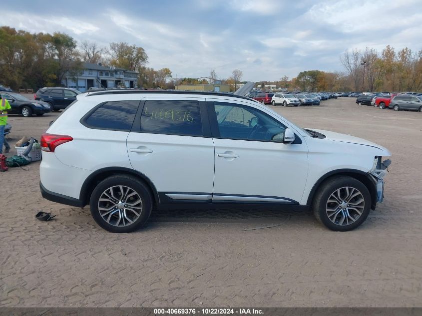 2016 Mitsubishi Outlander Sel VIN: JA4AZ3A35GZ036125 Lot: 40669376