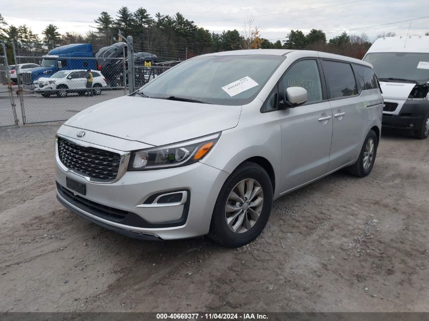 VIN KNDMB5C17K6564810 2019 KIA Sedona, LX no.2