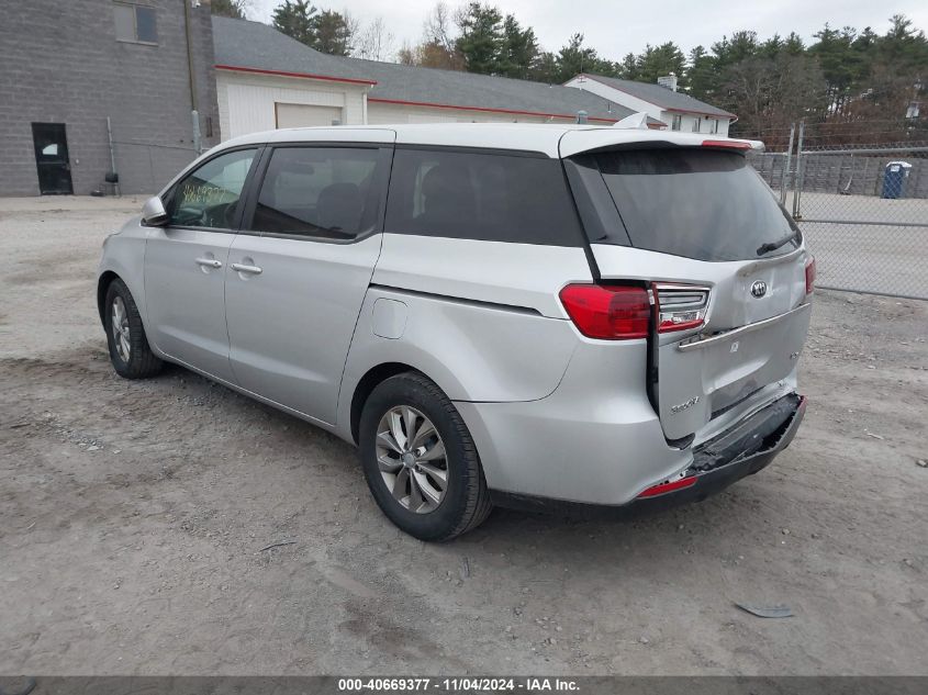 VIN KNDMB5C17K6564810 2019 KIA Sedona, LX no.3