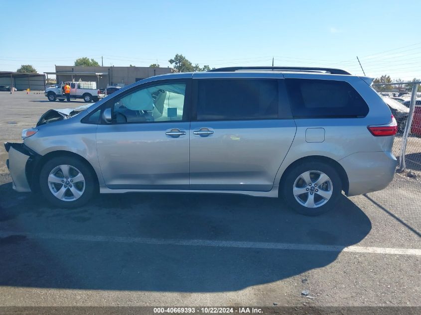 2019 Toyota Sienna Le 8 Passenger VIN: 5TDKZ3DC8KS016144 Lot: 40669393