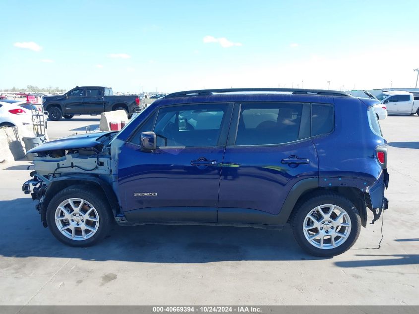 2019 Jeep Renegade Latitude Fwd VIN: ZACNJABB4KPK94858 Lot: 40669394