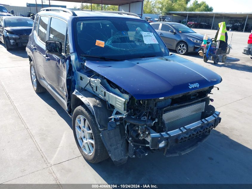 2019 Jeep Renegade Latitude Fwd VIN: ZACNJABB4KPK94858 Lot: 40669394