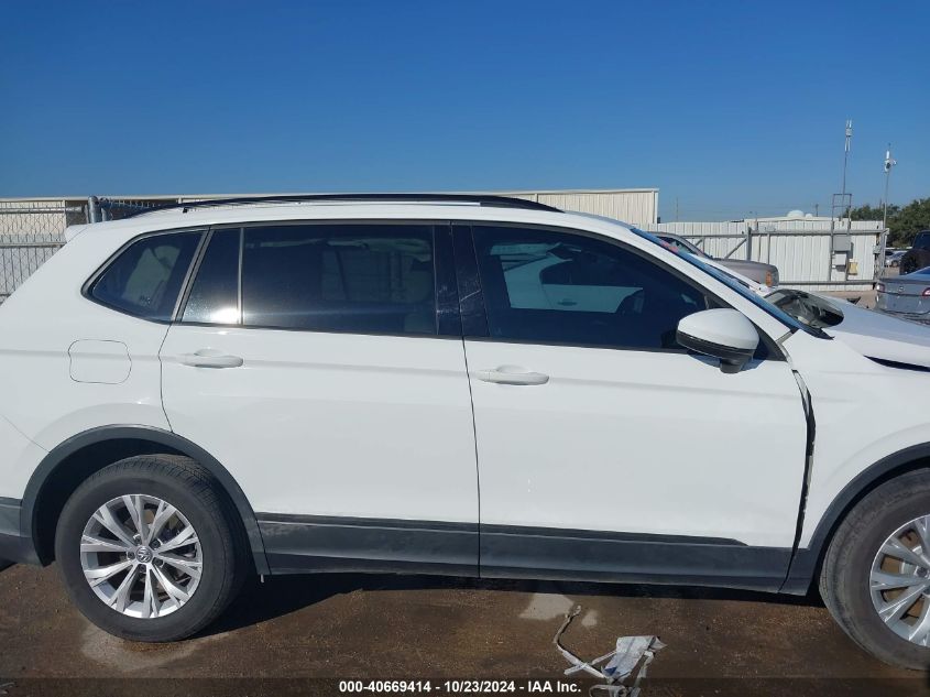 2019 Volkswagen Tiguan 2.0T S VIN: 3VV1B7AXXKM051154 Lot: 40669414