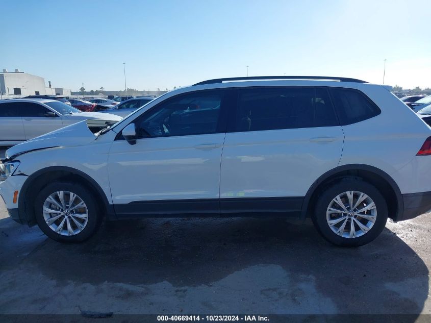 2019 Volkswagen Tiguan 2.0T S VIN: 3VV1B7AXXKM051154 Lot: 40669414