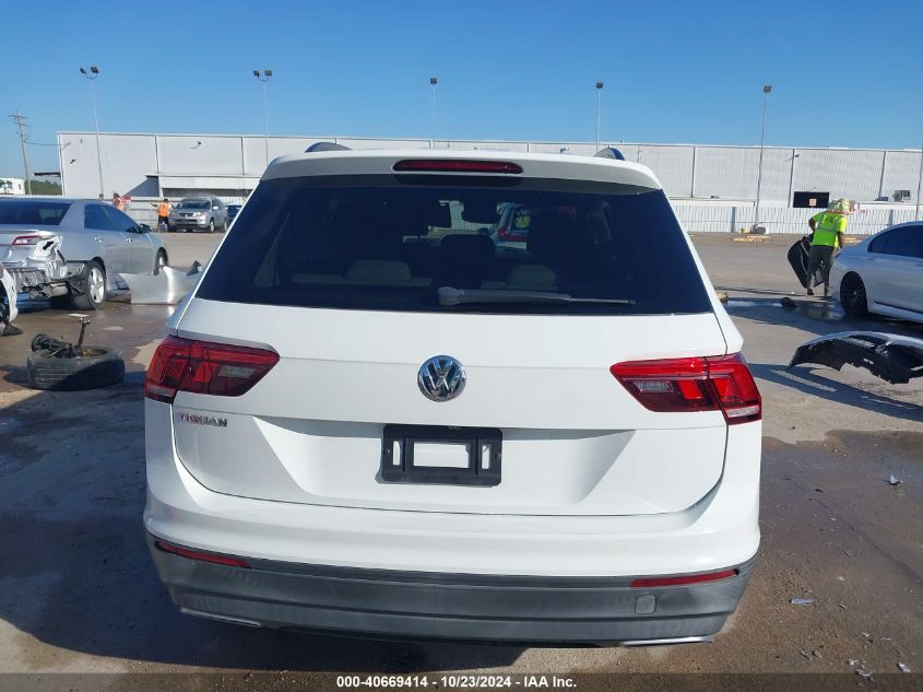 2019 Volkswagen Tiguan 2.0T S VIN: 3VV1B7AXXKM051154 Lot: 40669414