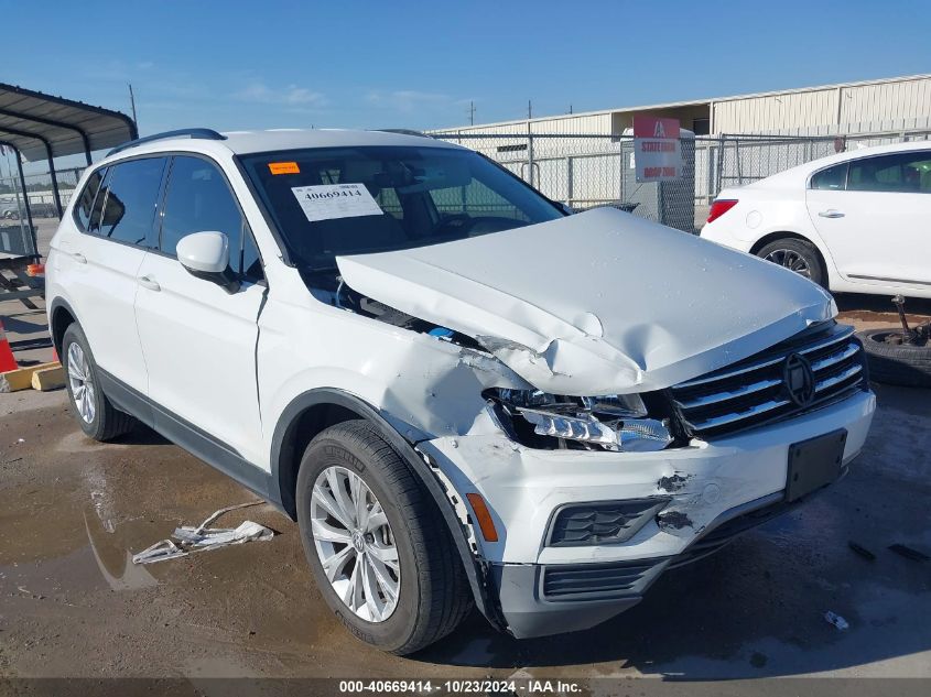 2019 Volkswagen Tiguan 2.0T S VIN: 3VV1B7AXXKM051154 Lot: 40669414