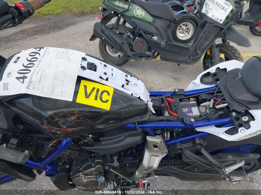2015 YAMAHA FZ07 JYARM06E6FA004678