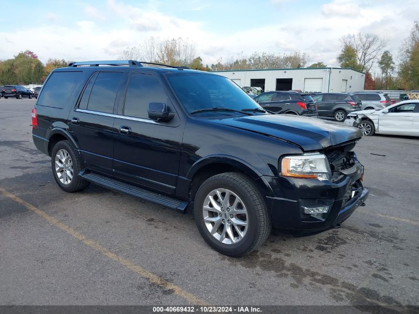 VIN 1FMJU2AT5GEF05960 2016 Ford Expedition, Limited no.1