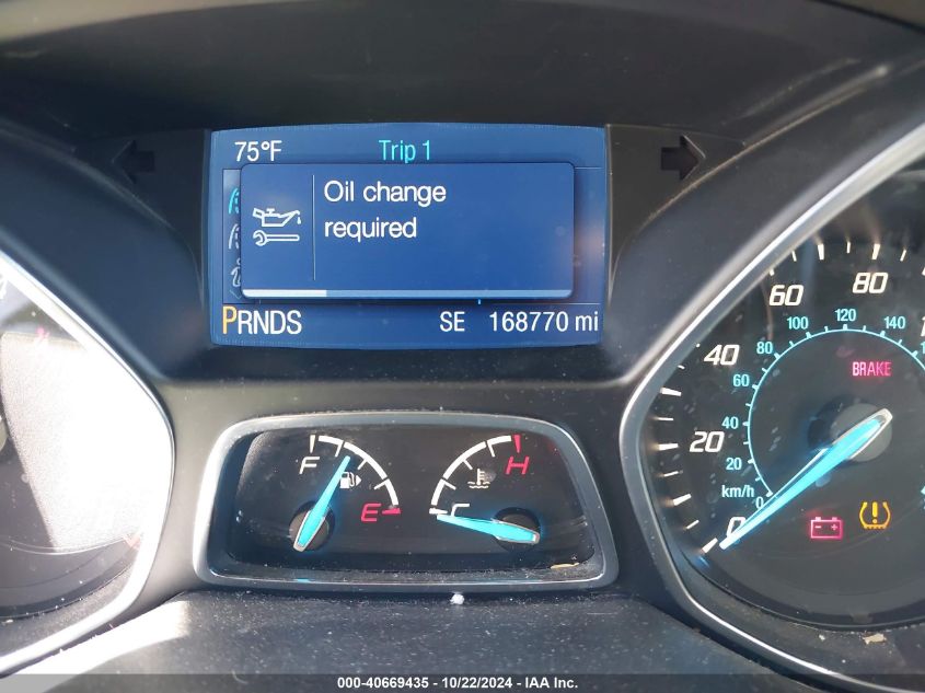 2014 Ford Escape Se VIN: 1FMCU0GX0EUA34987 Lot: 40669435