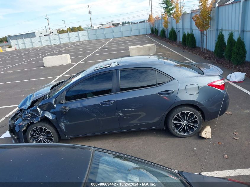 2015 Toyota Corolla S Plus VIN: 2T1BURHE1FC410533 Lot: 40669442