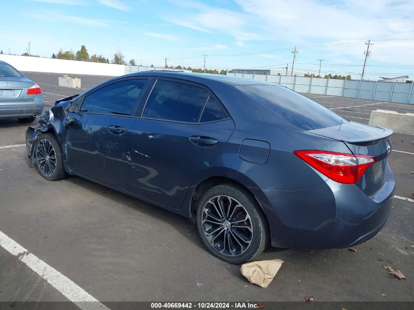 2015 Toyota Corolla S Plus VIN: 2T1BURHE1FC410533 Lot: 40669442