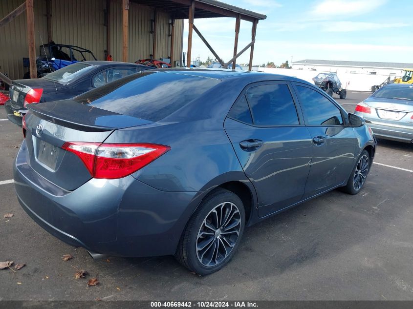 2015 Toyota Corolla S Plus VIN: 2T1BURHE1FC410533 Lot: 40669442