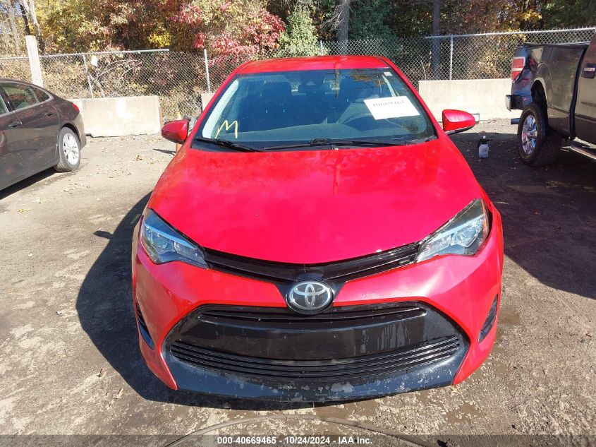 2018 Toyota Corolla Le VIN: 2T1BURHEXJC098995 Lot: 40669465