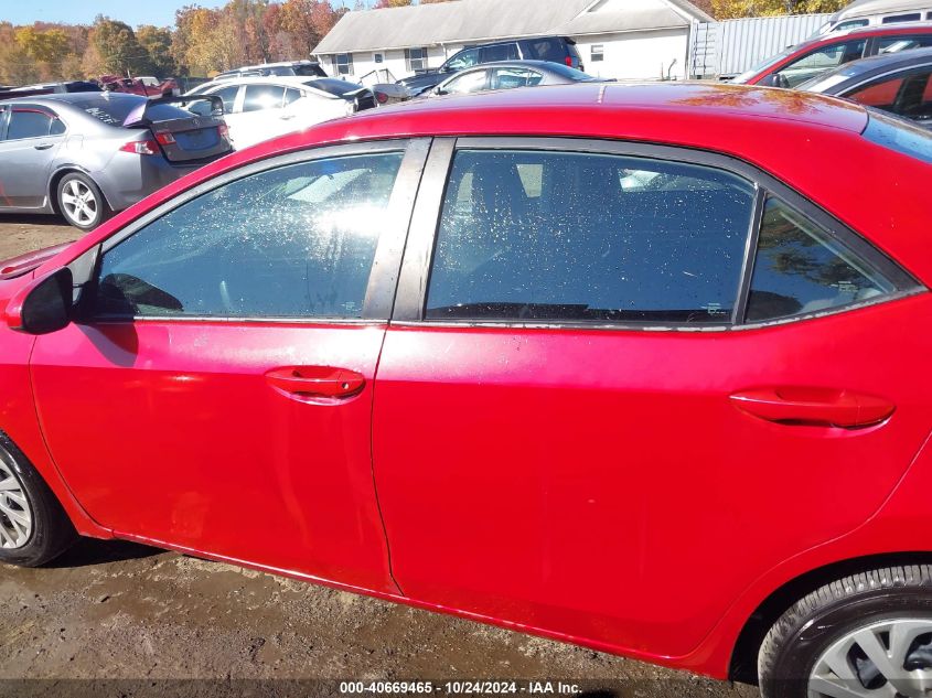 2018 Toyota Corolla Le VIN: 2T1BURHEXJC098995 Lot: 40669465