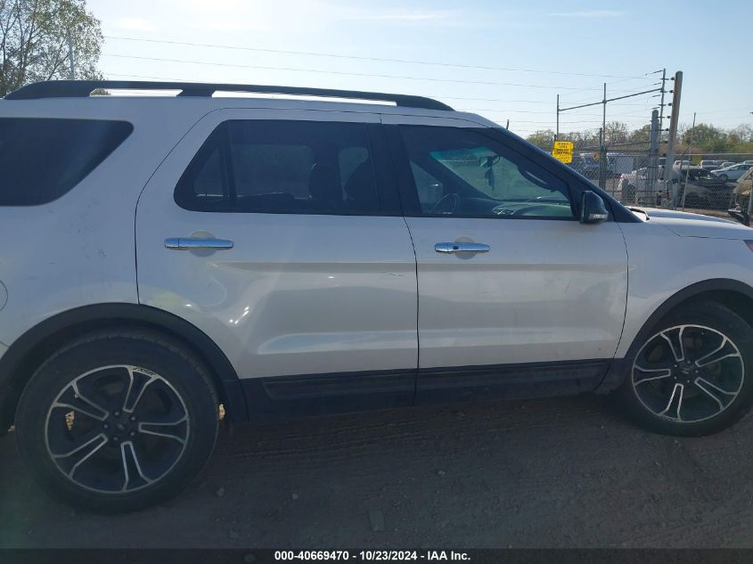 2013 Ford Explorer Sport VIN: 1FM5K8GT4DGB45551 Lot: 40669470