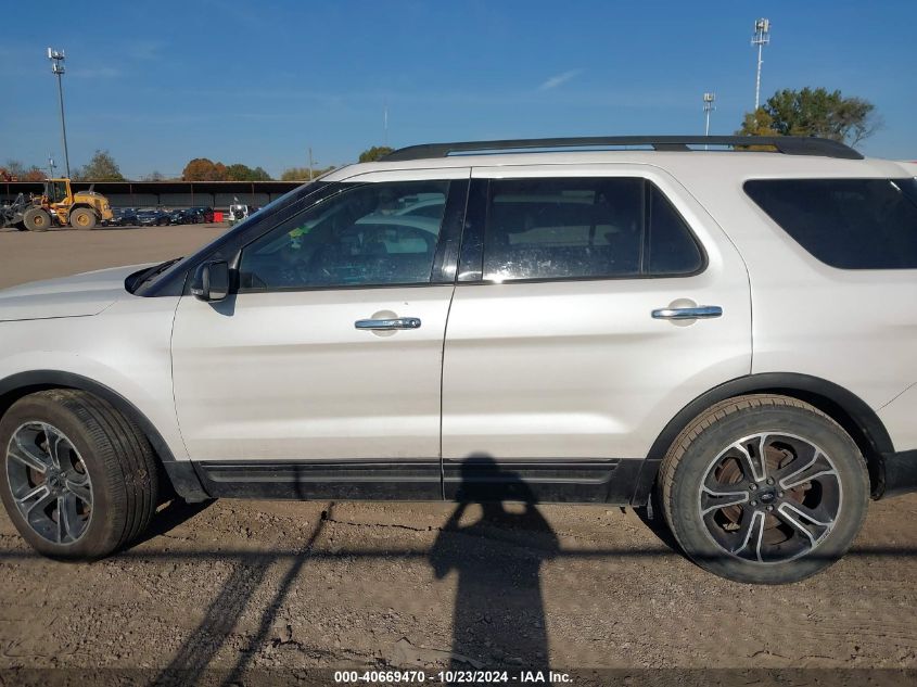 2013 Ford Explorer Sport VIN: 1FM5K8GT4DGB45551 Lot: 40669470