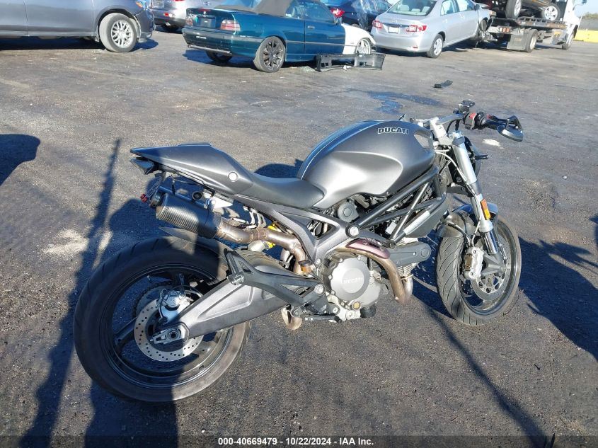 2014 Ducati Monster 696 VIN: ZDM1RADN0EB073651 Lot: 40669479