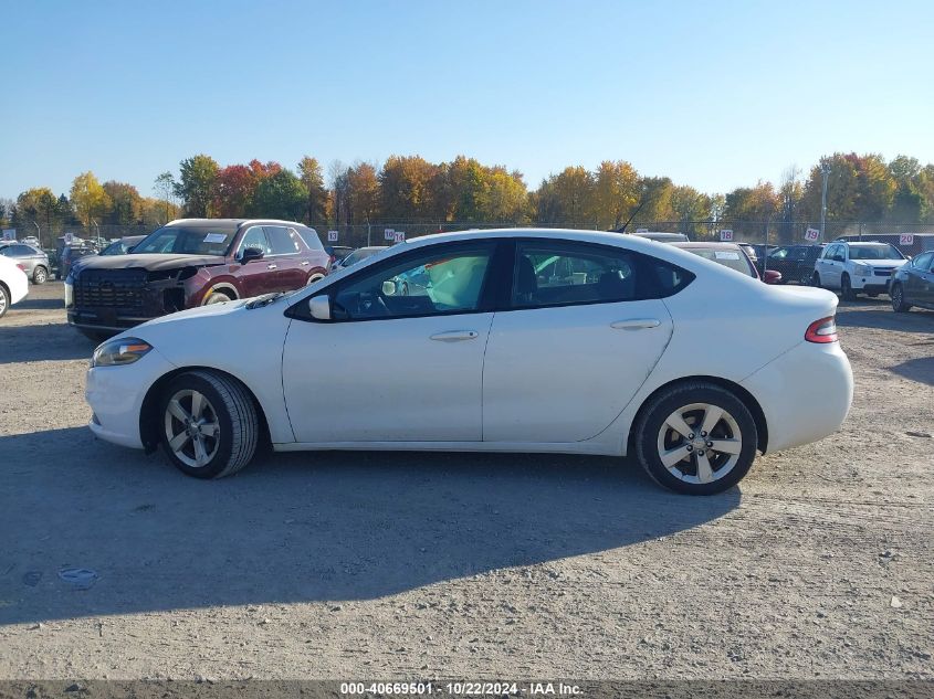 2015 Dodge Dart Sxt VIN: 1C3CDFBB7FD222463 Lot: 40669501