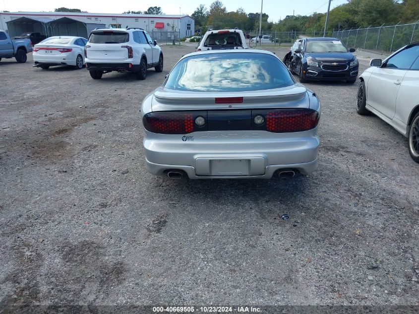 2000 Pontiac Firebird VIN: 2G2FS22K0Y2162840 Lot: 40669505