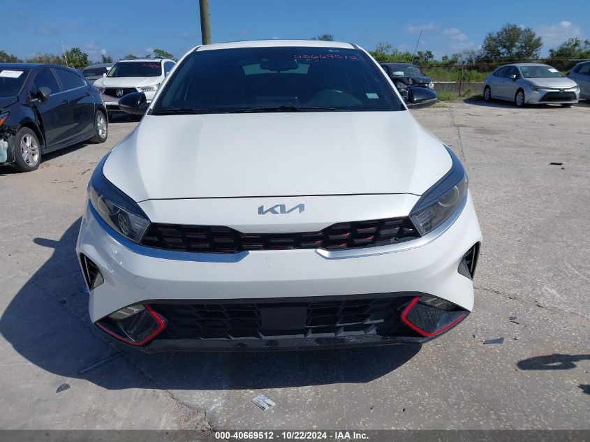 2023 Kia Forte Gt-Line VIN: 3KPF54AD0PE567976 Lot: 40669512