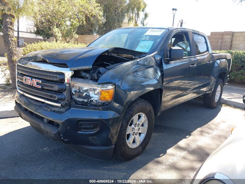 2019 GMC Canyon VIN: 1GTG5BEA6K1152679 Lot: 40669524