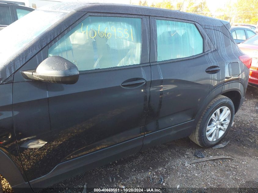 2023 Chevrolet Trailblazer Fwd Ls VIN: KL79MMS23PB044409 Lot: 40669551