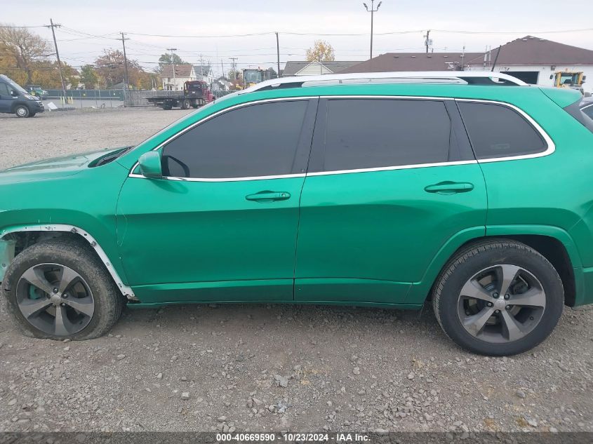 2019 Jeep Cherokee Limited 4X4 VIN: 1C4PJMDX3KD107548 Lot: 40669590