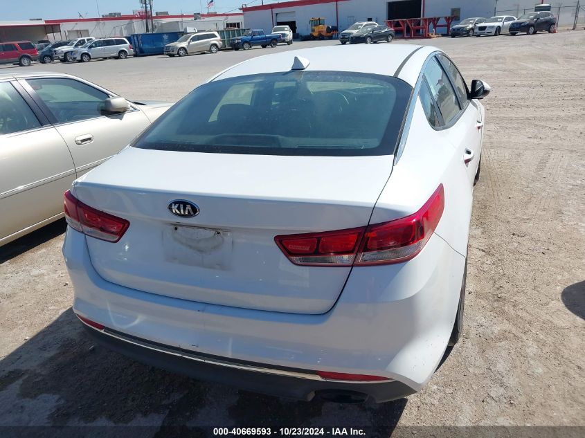 2016 Kia Optima Lx VIN: 5XXGT4L32GG110723 Lot: 40669593