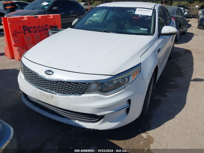 2016 Kia Optima Lx VIN: 5XXGT4L32GG110723 Lot: 40669593