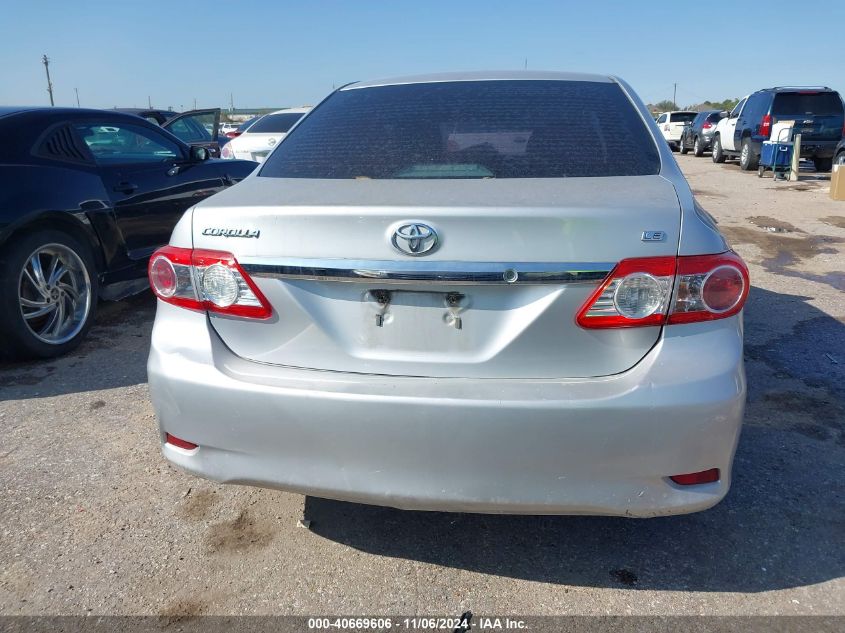 2012 Toyota Corolla Le VIN: 5YFBU4EE1CP039263 Lot: 40669606