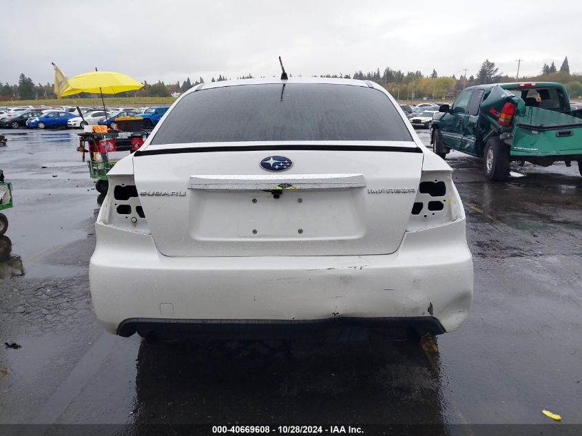 2009 Subaru Impreza 2.5I VIN: JF1GE60639H511973 Lot: 40669608