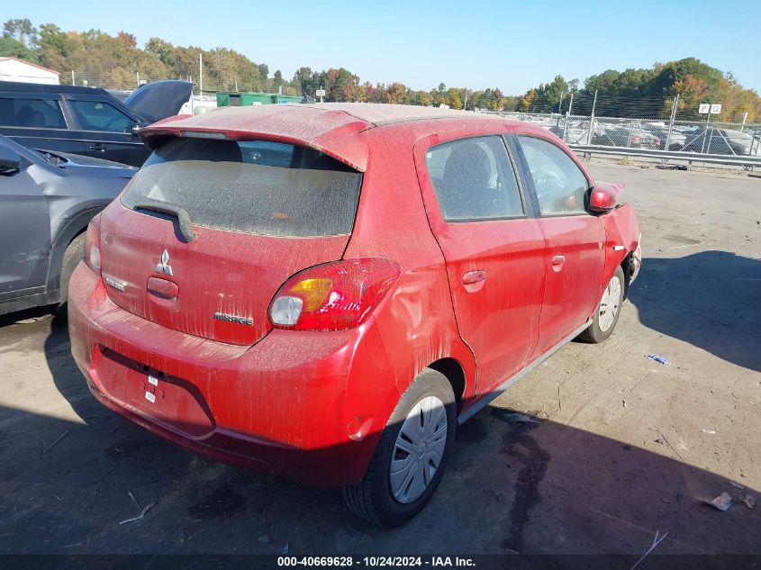 2015 Mitsubishi Mirage De VIN: ML32A3HJ8FH045933 Lot: 40669628