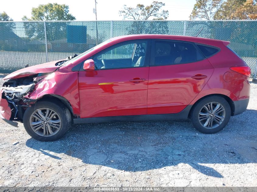 2015 Hyundai Tucson Gls VIN: KM8JT3AF9FU111854 Lot: 40669653