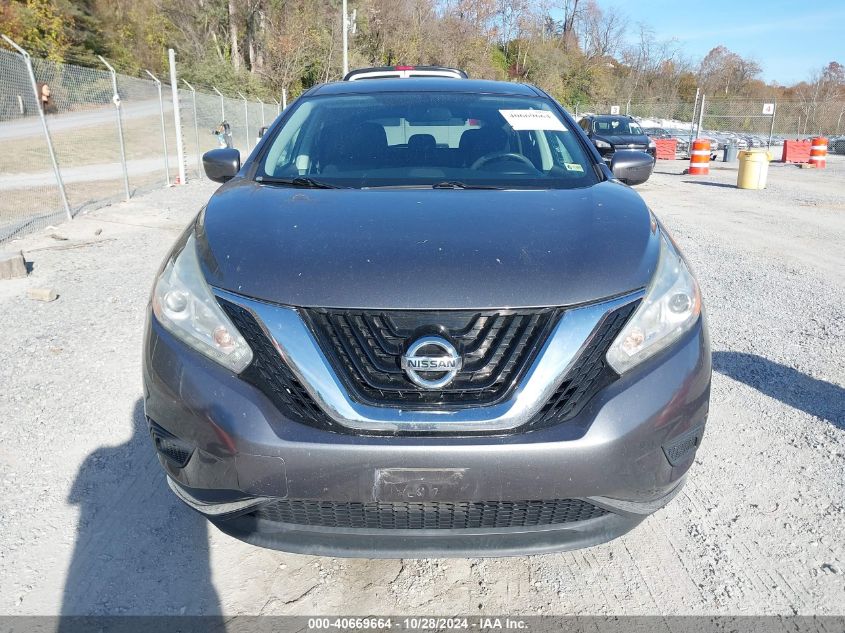 2016 Nissan Murano Platinum/S/Sl/Sv VIN: 5N1AZ2MH8GN140067 Lot: 40669664