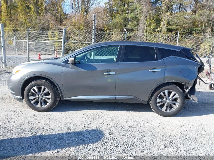 2016 Nissan Murano Platinum/S/Sl/Sv VIN: 5N1AZ2MH8GN140067 Lot: 40669664