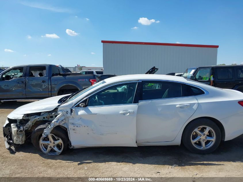 2018 CHEVROLET MALIBU VIN: 1G1ZB5ST1JF180909